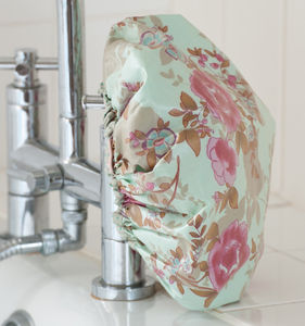 spotty shower cap