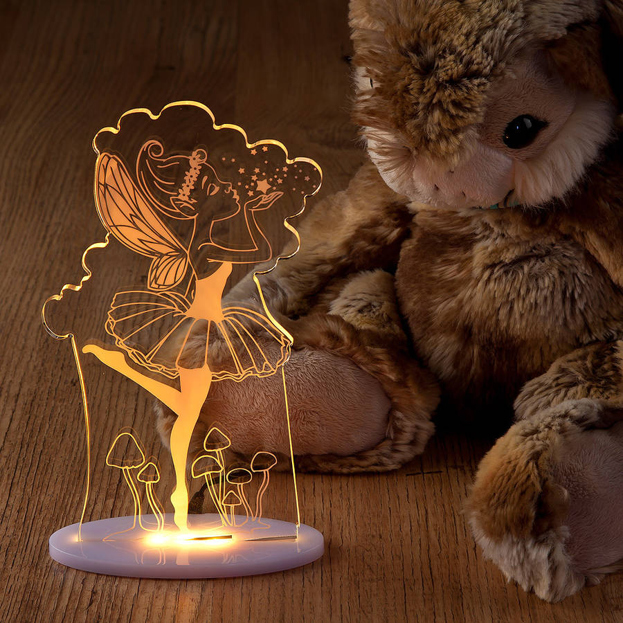 Girls Fairy Night Light By Spotted