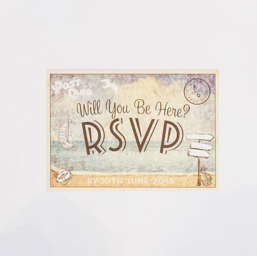 Read More Vintage Teal Sea Waves Wedding Invitations Invitations From Real Weddings