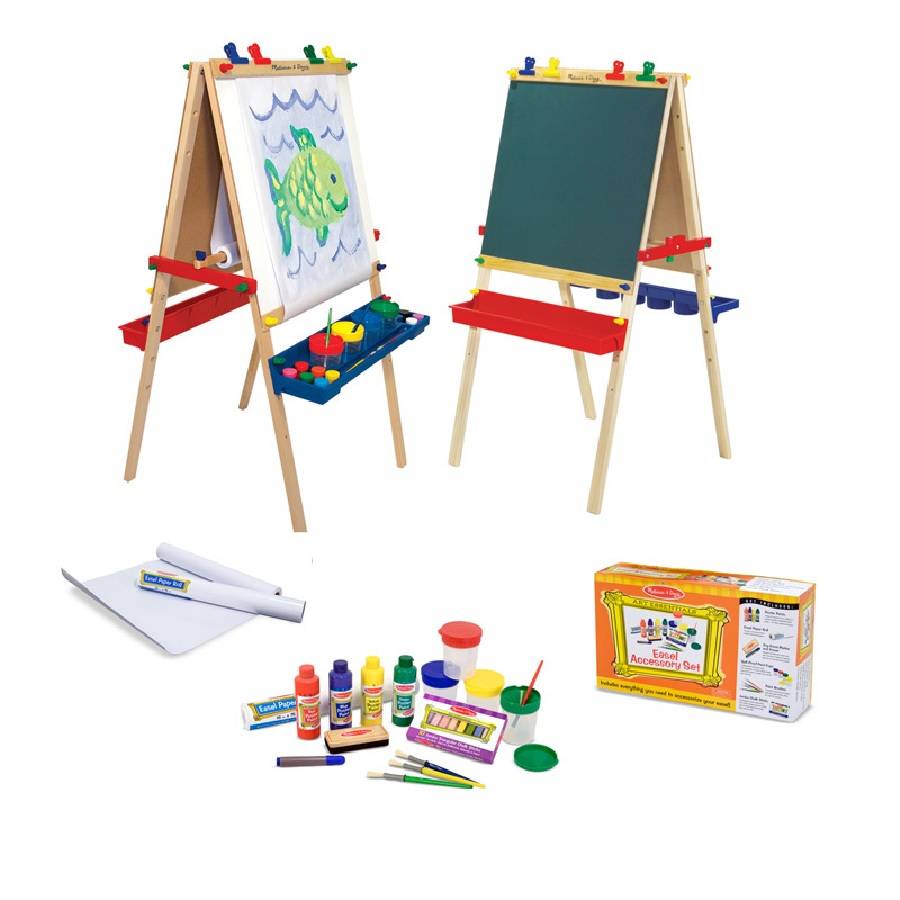 deluxe easel and accessory set by crafts4kids