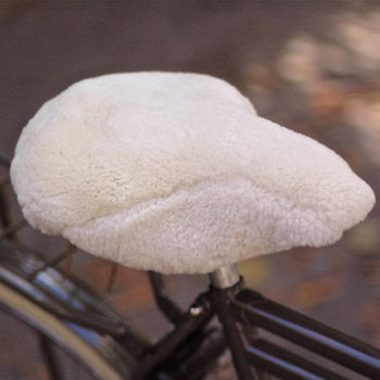 sheepskin saddle cover - natural