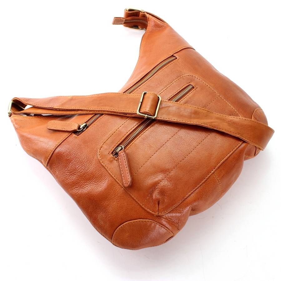 tan cross body handbag