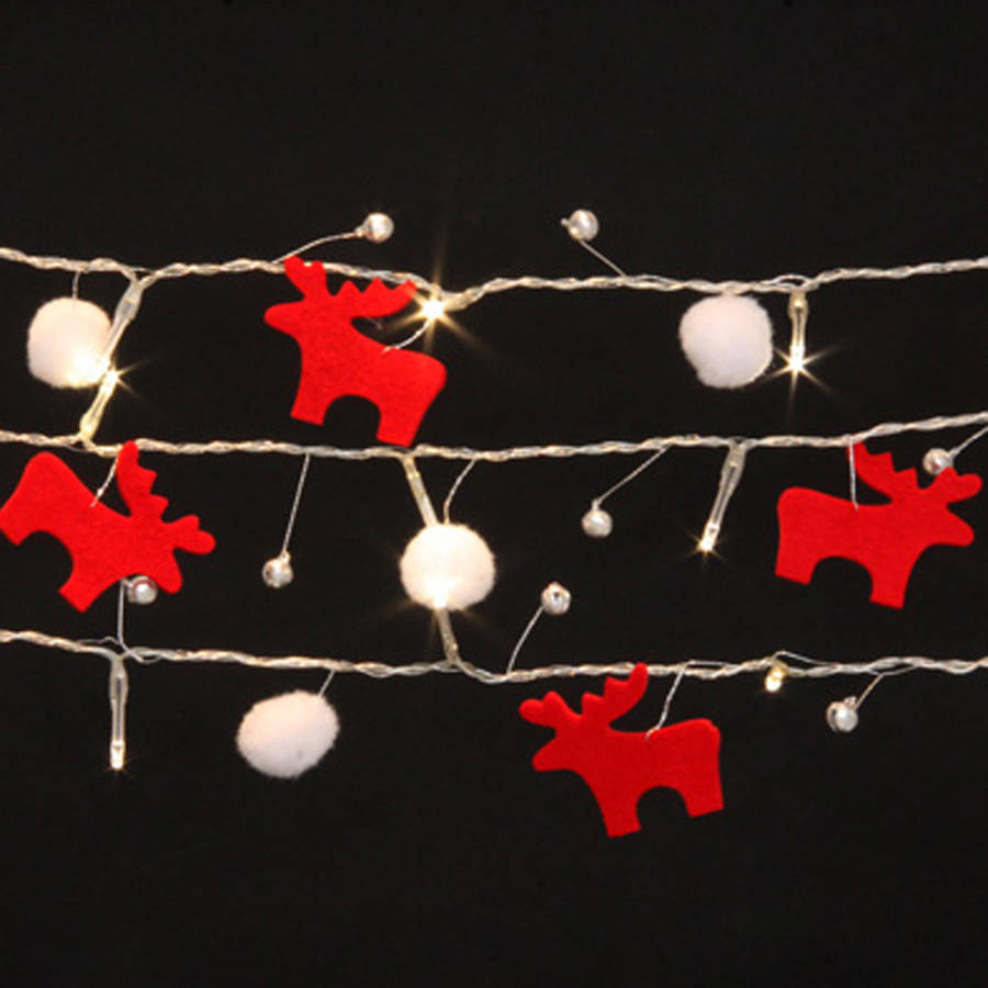 reindeer christmas lights by idyll home | notonthehighstreet.com