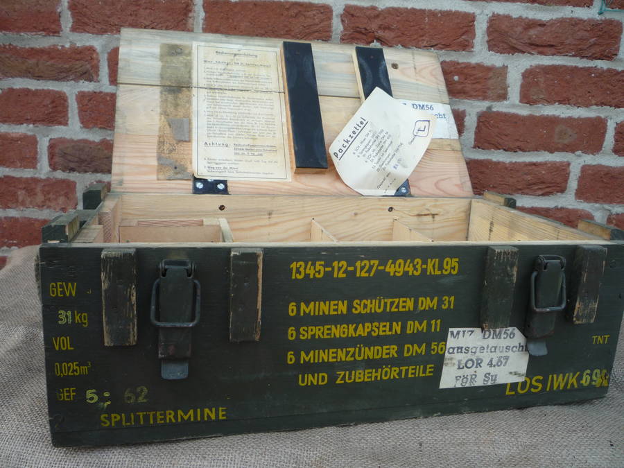 vintage ammunition crate by vintage crates