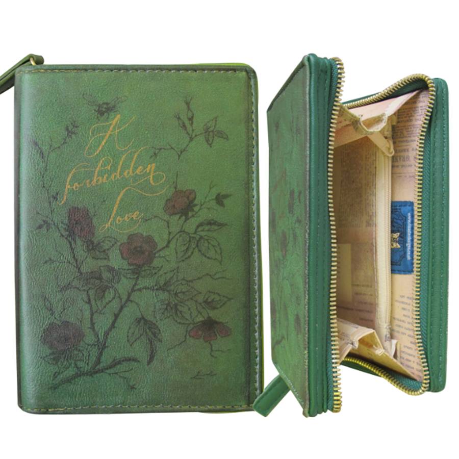 vintage inspired 'a forbidden love' book wallet by the chic country home notonthehighstreet.com Book Wallet Book Wallet vintage inspired 'a forbidden love' book wallet by the chic country home notonthehighstreet.com