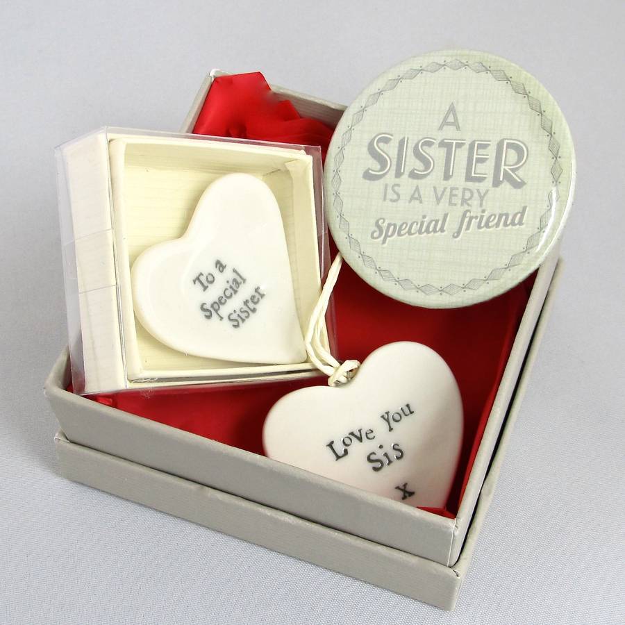 'merry christmas' sister filled gift box by chapel cards | notonthehighstreet.com