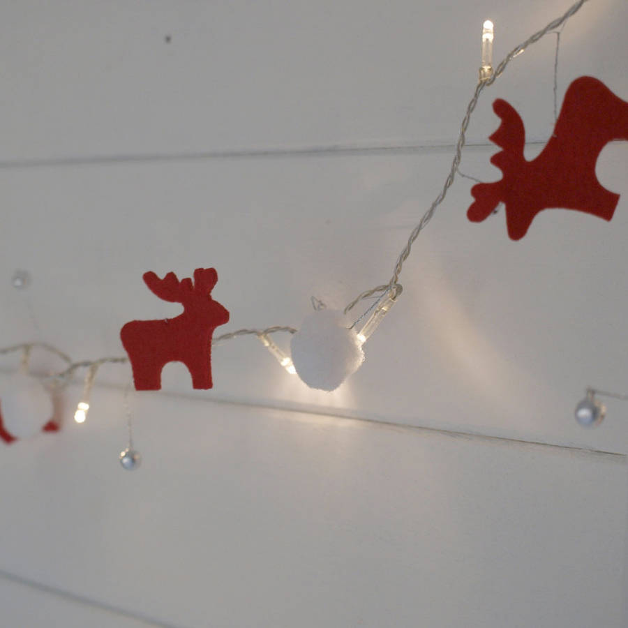 reindeer christmas lights by idyll home