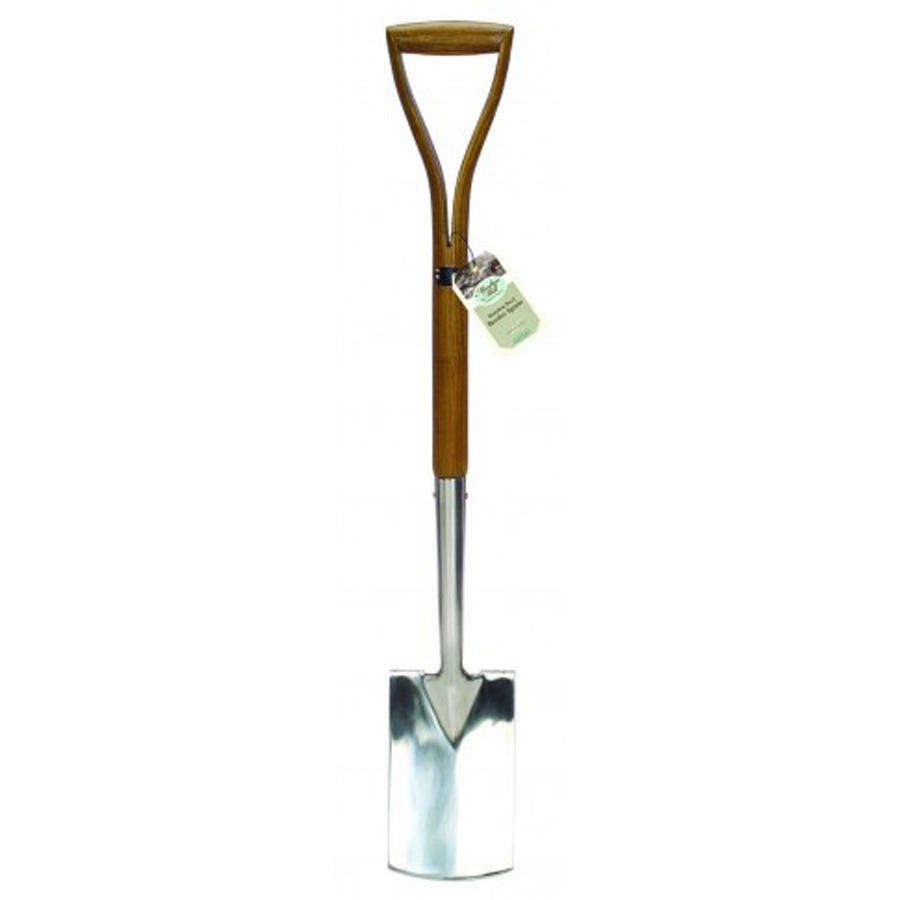 stainless steel garden border spade by garden selections