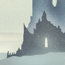 narnia white witch castle travel print by teacup piranha