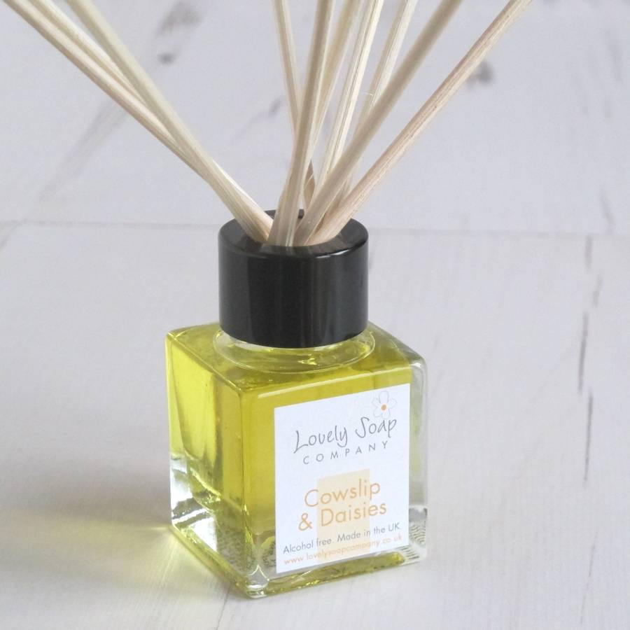 reed diffusers by lovely soap company