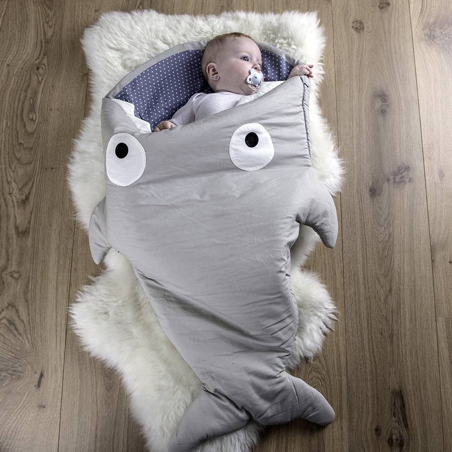 shark sleeping bag by lullabuy