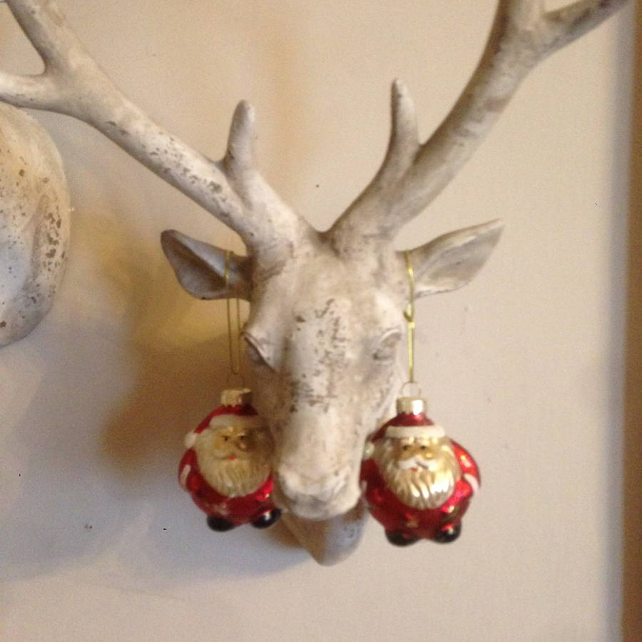 stuffed stag head