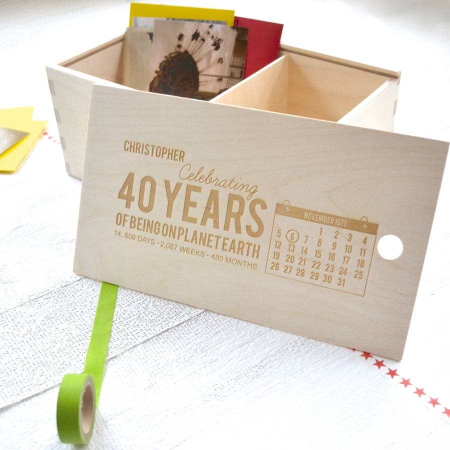 significant birthday keepsake box by clouds and currents