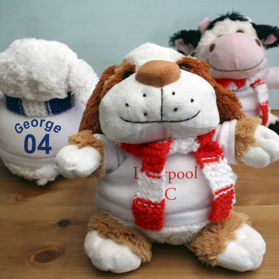 soft football dog toy