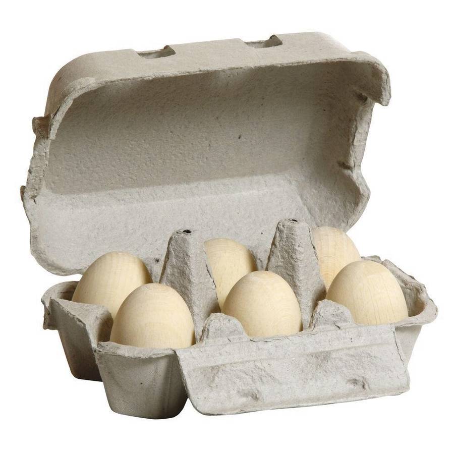 toy eggs in carton