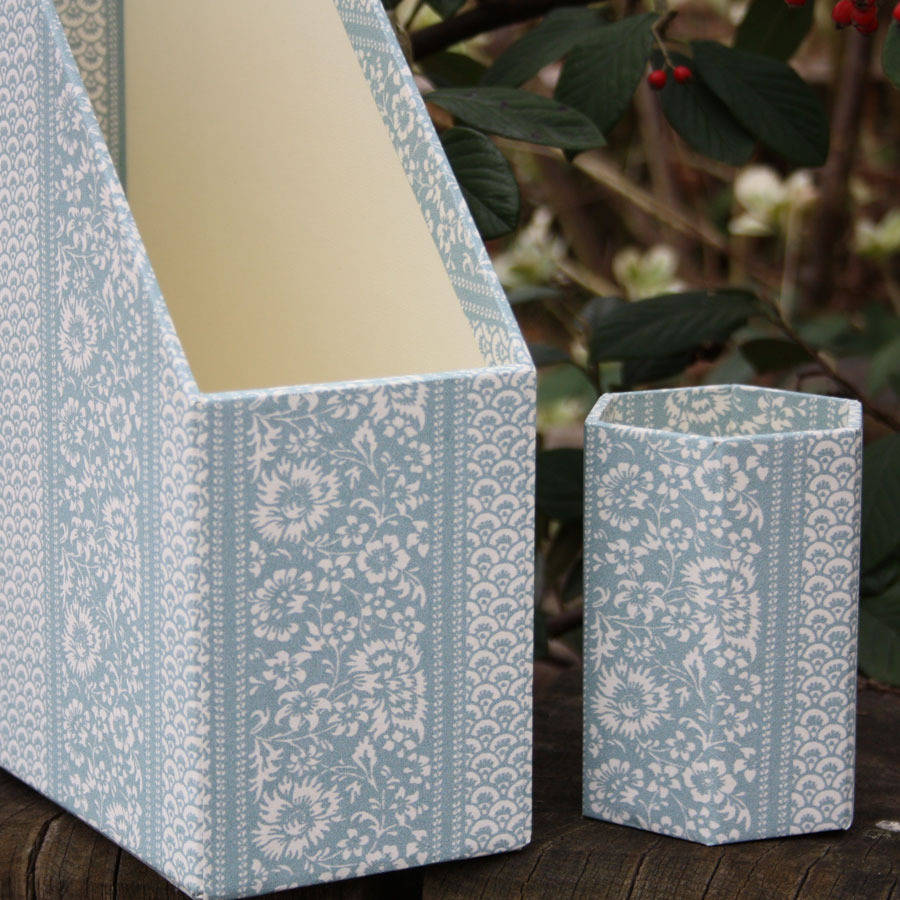 decorative magazine file by harris & jones