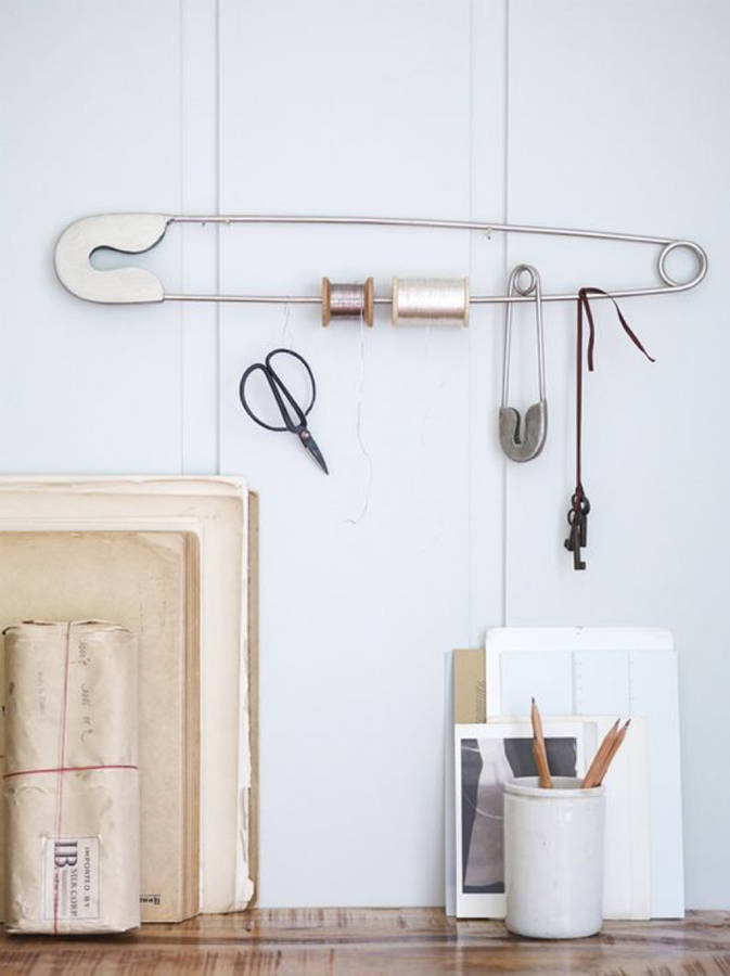 decorative safety pin by all things brighton beautiful