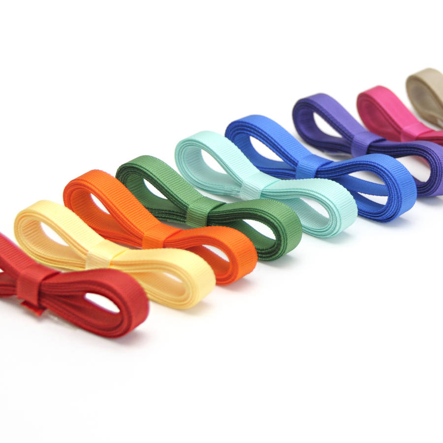 ribbon and ties