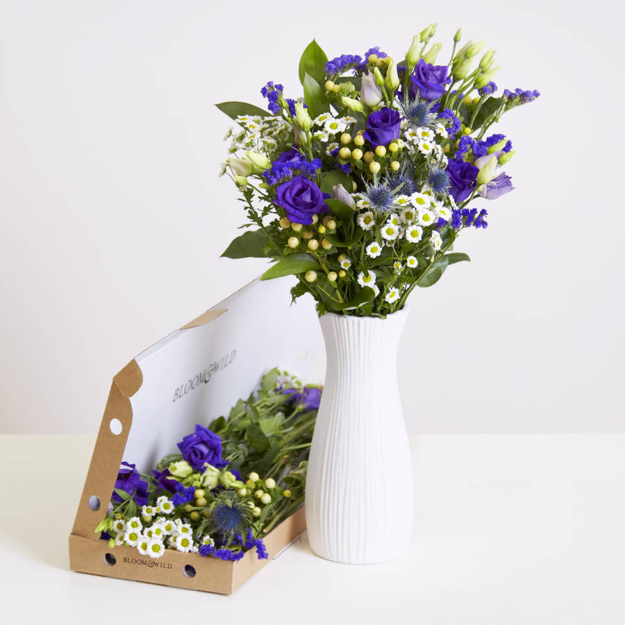three month fortnightly letterbox flower subscription by bloom & wild