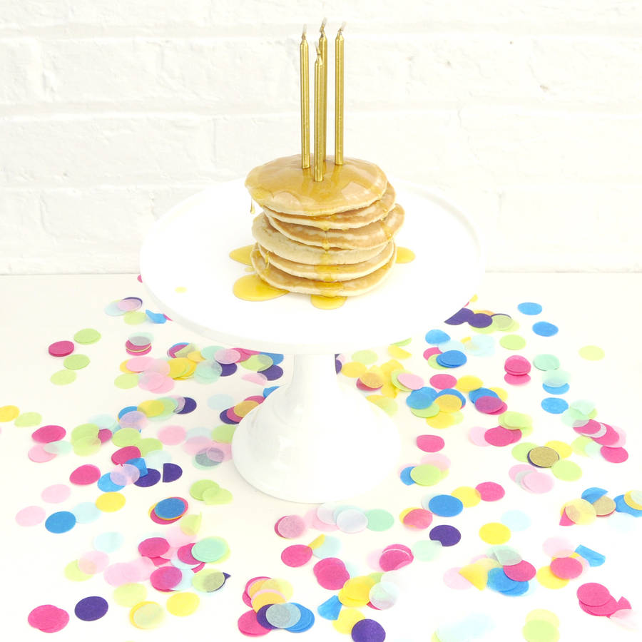 long gold cake candles by peach blossom