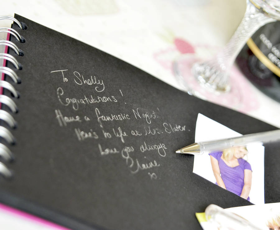 Personalised 60th Birthday Guest Book By Amanda Hancocks 