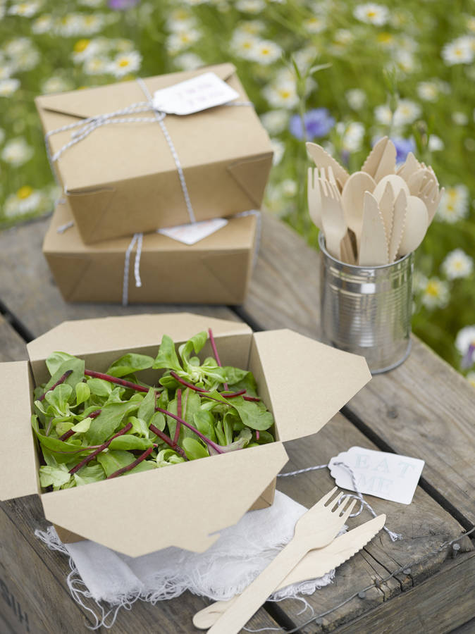 white picnic boxes by rastall and daughters
