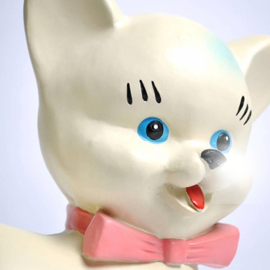 kitten money box by little lulubel