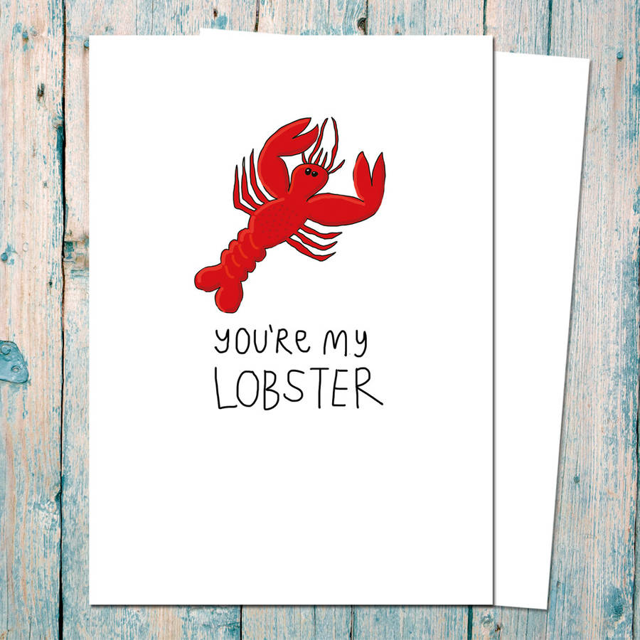 youre my lobster teddy