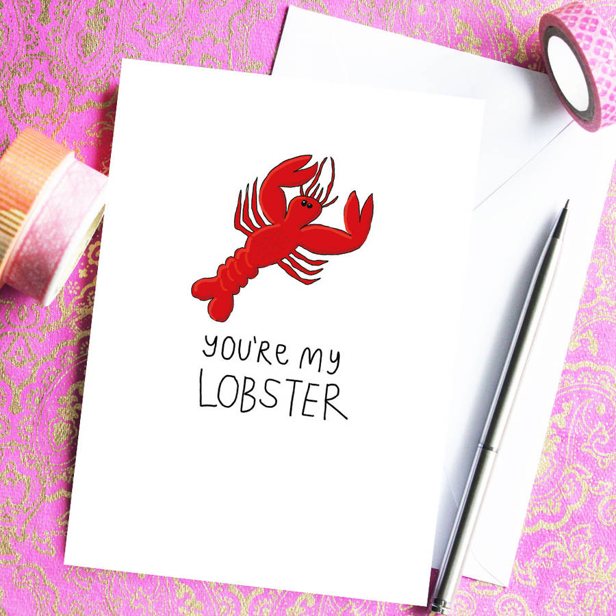 youre my lobster teddy