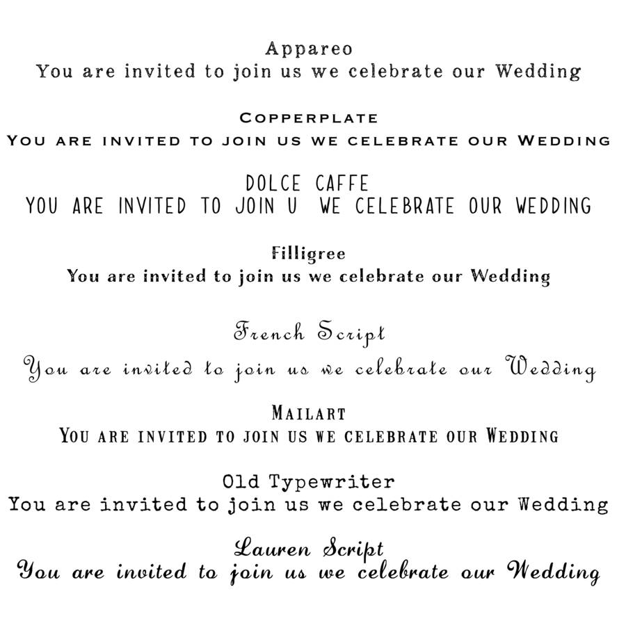 Personalised wedding invitations usa
