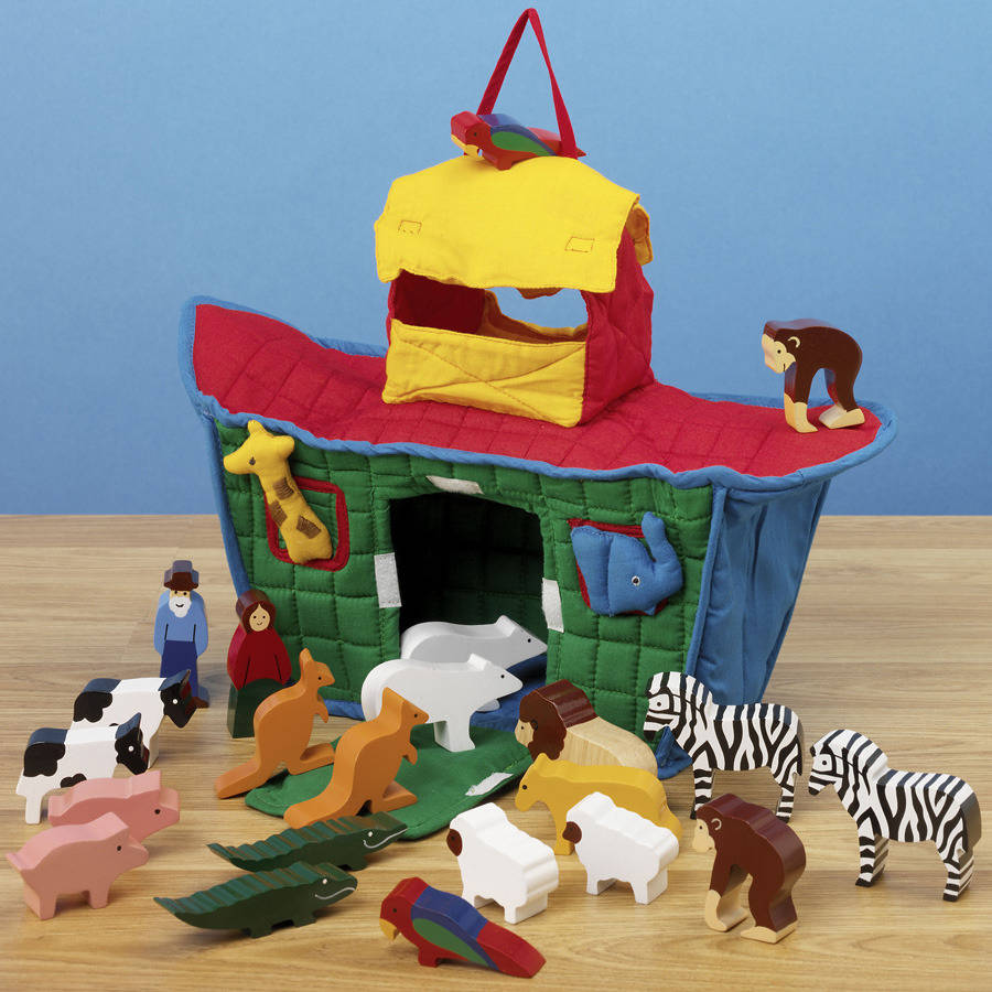 soft noah's ark toy