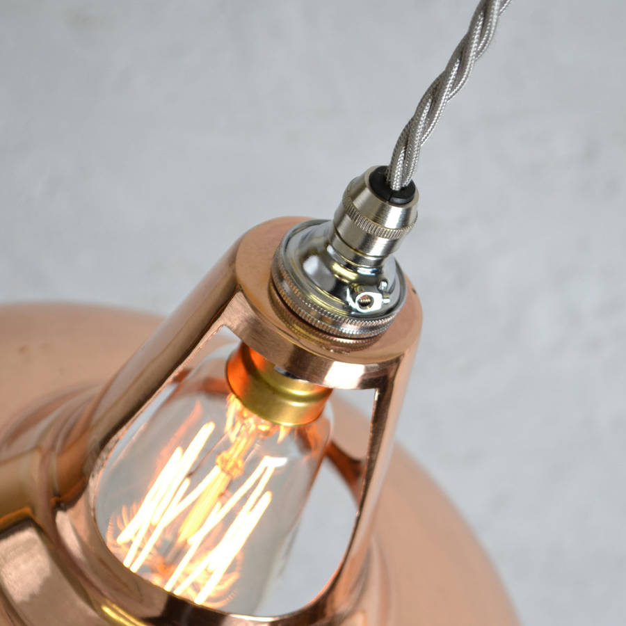 copper industrial pendant lamp by artifact lighting ...
