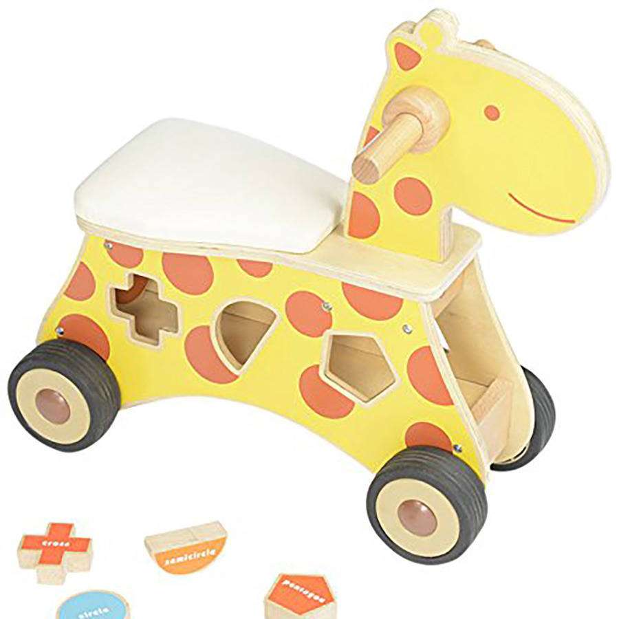 ride on shape sorter toy by me and freya