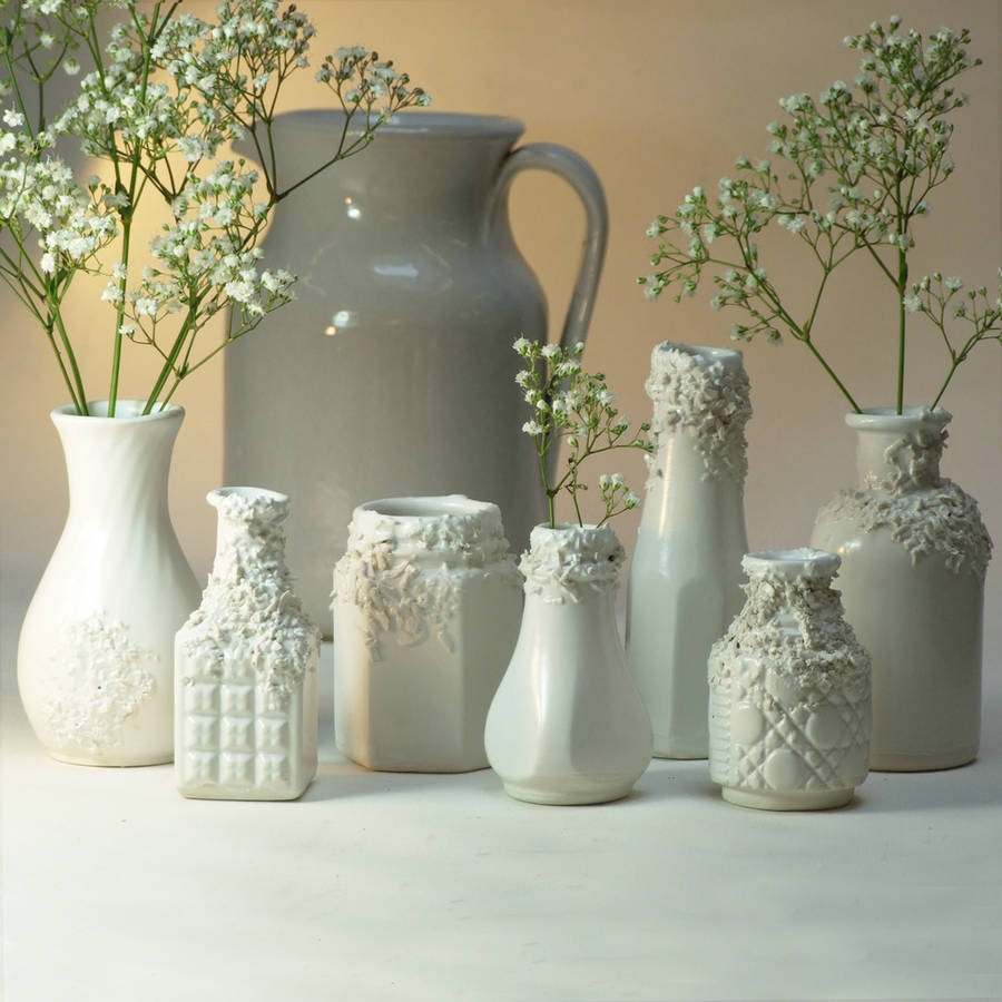 round truffle mini vase by helen rebecca ceramics