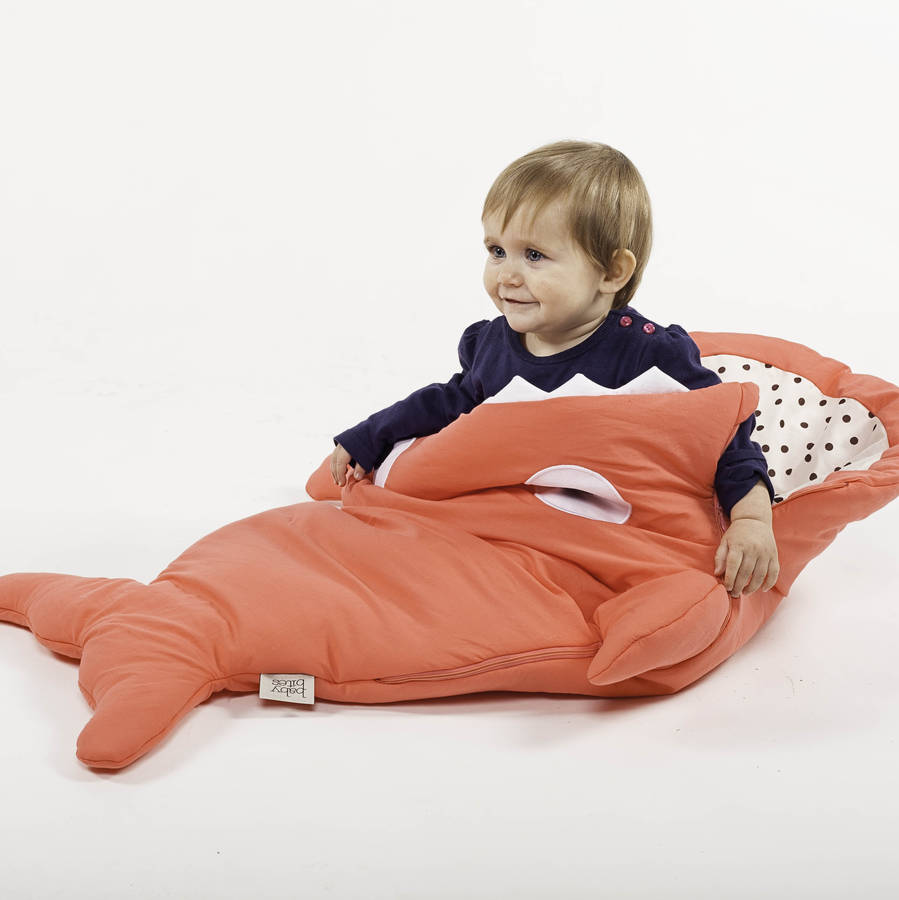 shark sleeping bag by lullabuy