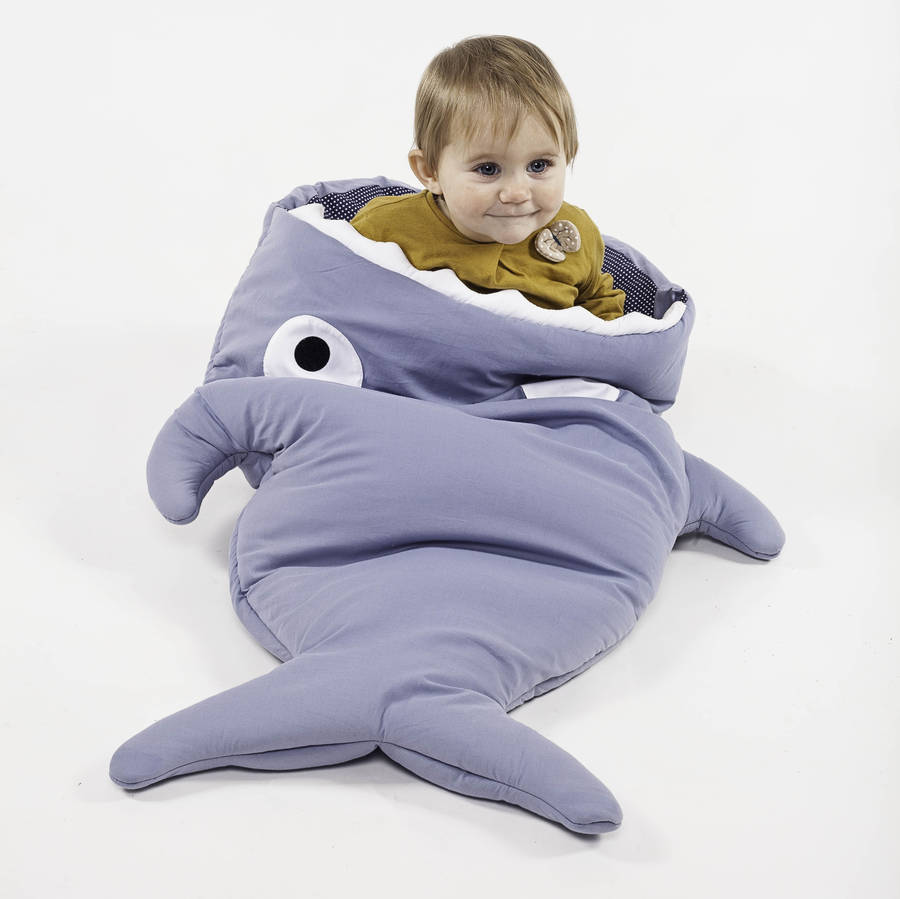 shark sleeping bag by lullabuy