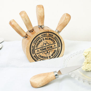 > SET >  CHEESE knife block KNIFE GIFT set cheese DIBOR homepage BLOCK