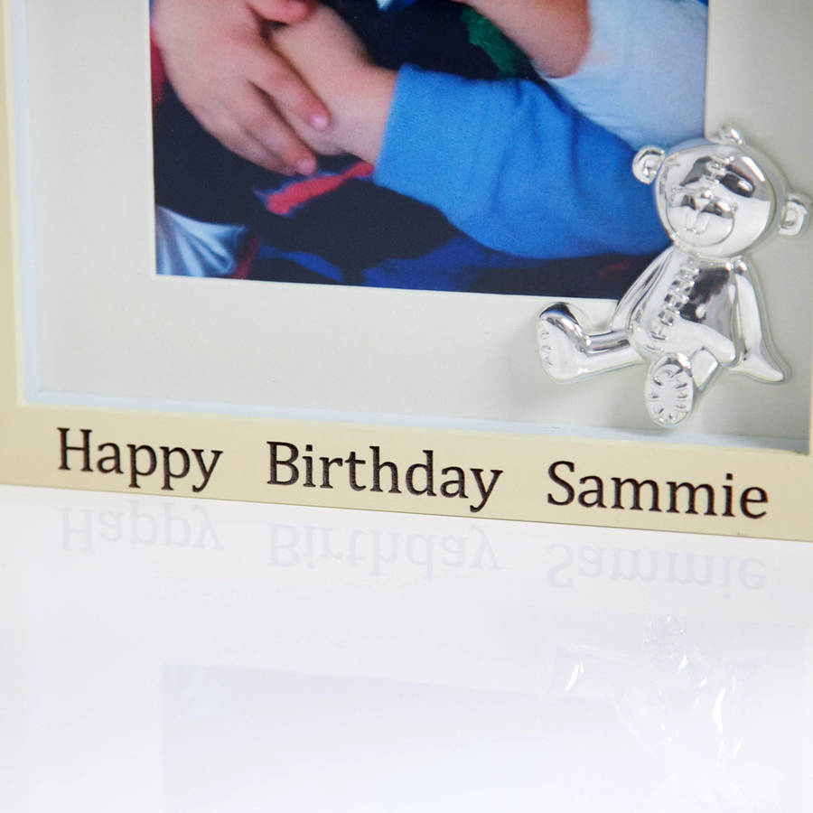 personalised 'my first year' frame by my 1st years