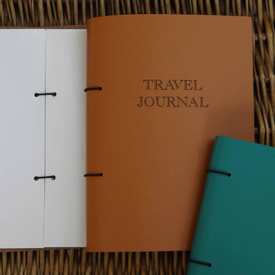 leather travel journal by artbox