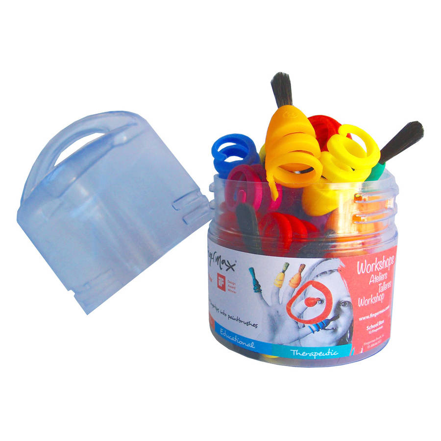 fingermax paint brushes by artful kids