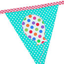 'happy Birthday' Bunting By Handmade By Lucylu | Notonthehighstreet.com