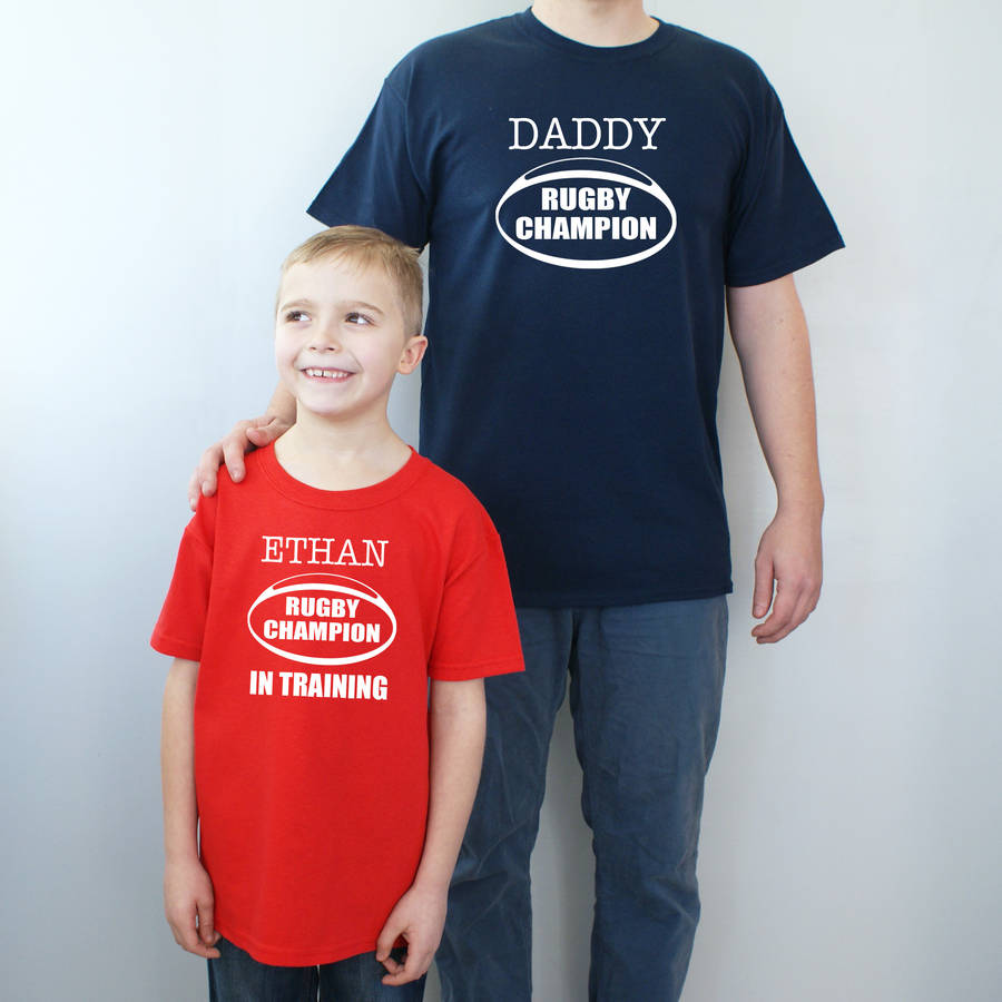 childrens personalised rugby shirts