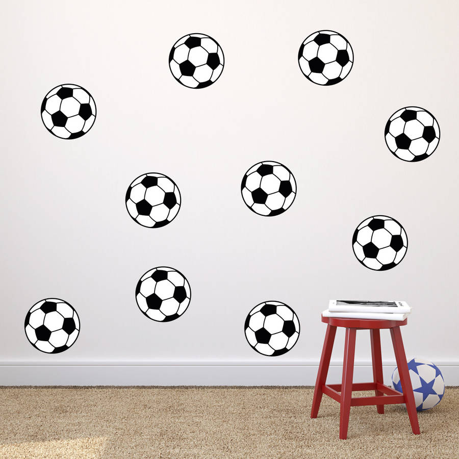 football pack wall decals by mirrorin