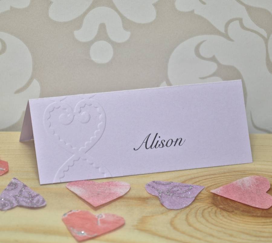 Embossed wedding invitations london