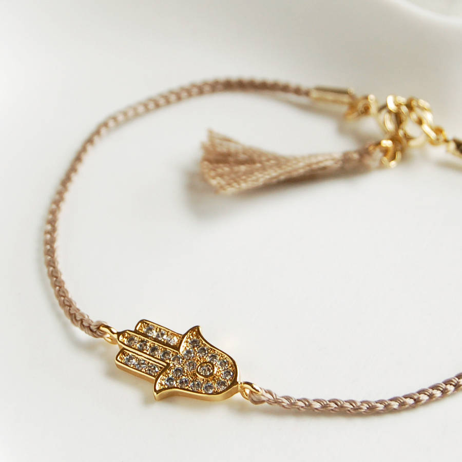 fatima hand friendship bracelet by highland angel