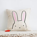 easter bunny cushion