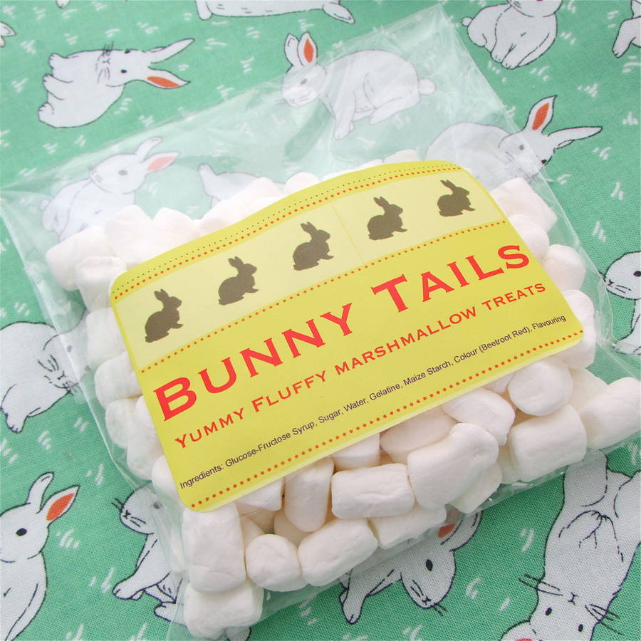 easter bunny tails marshmallow treat by edamay