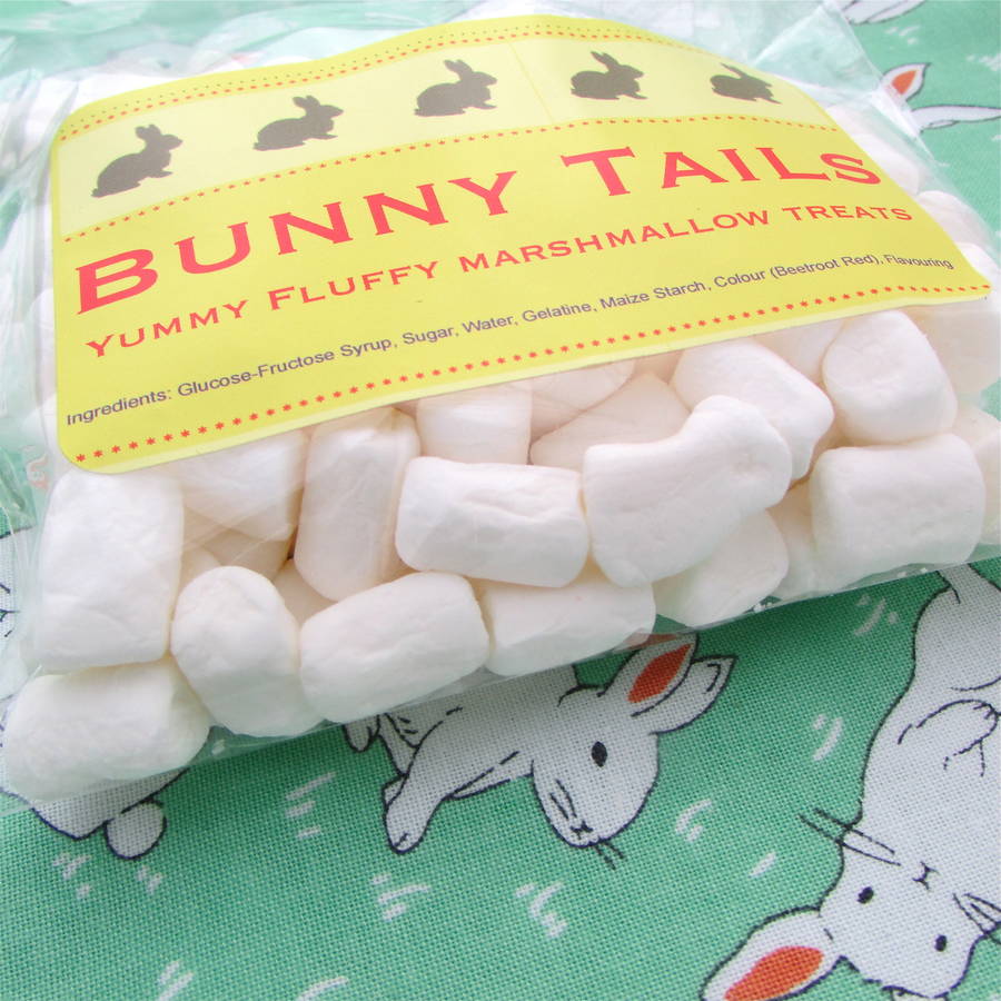 easter bunny tails marshmallow treat by edamay