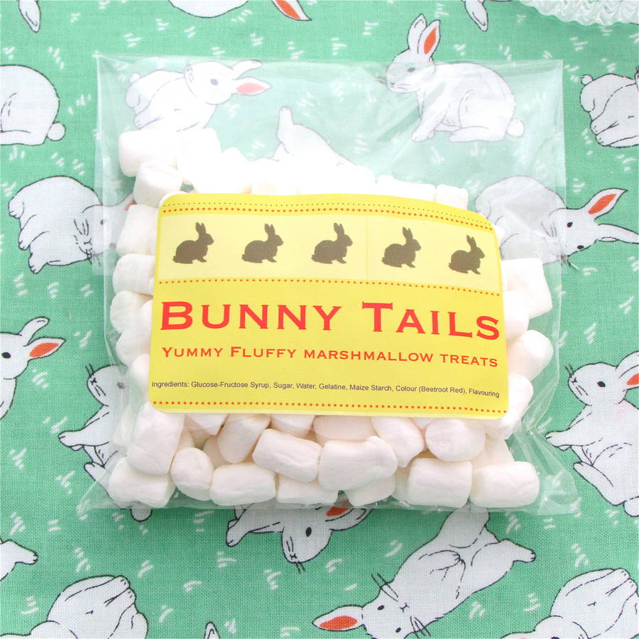 easter bunny tails marshmallow treat by edamay