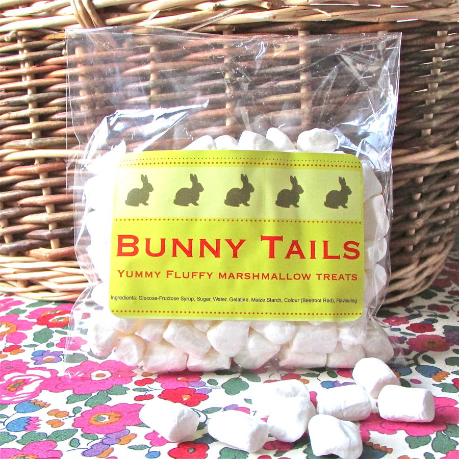 easter bunny tails marshmallow treat by edamay